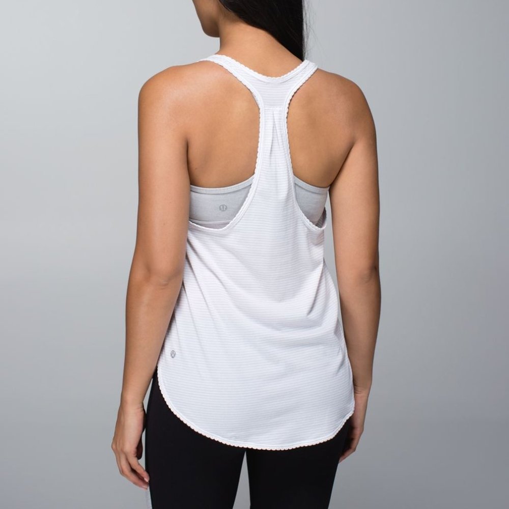 lululemon 105 Singlet - White